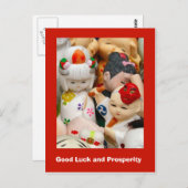 幸運と繁栄、ベビー日本の1 ポストカード (正面/裏面)