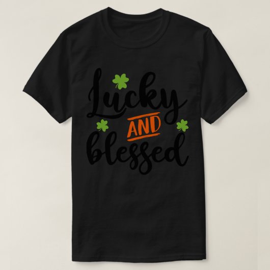 幸運と賛美1 Tシャツ (デザイン正面)