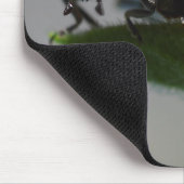 幸運なてんとう虫の恋人のギフト マウスパッド (コーナー)