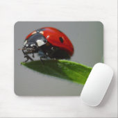 幸運なてんとう虫の恋人のギフト マウスパッド (マウス)