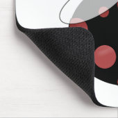 幸運なてんとう虫 マウスパッド (コーナー)