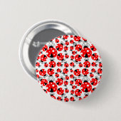 幸運なてんとう虫 缶バッジ (正面&裏面)