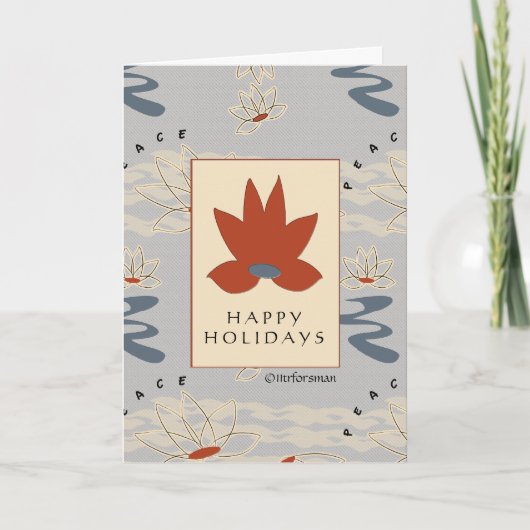 幸運なはす平和カードカード シーズンカード (正面)