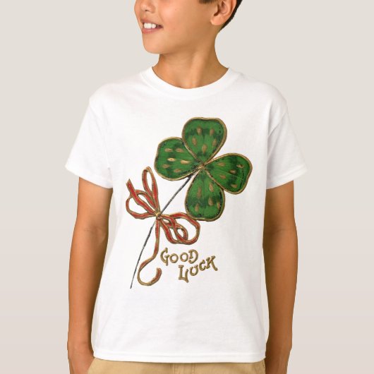 幸運なアイルランドの子供用Tシャツ Tシャツ (正面)