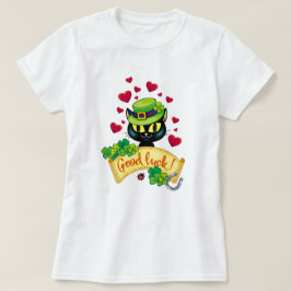 幸運なアイルランド猫! Tシャツ