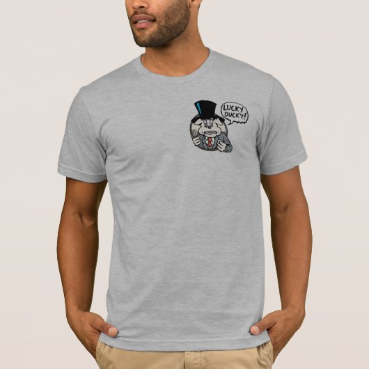 幸運なアヒルちゃん Tシャツ (正面)