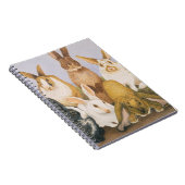 幸運なウサギ ノートブック (右側)