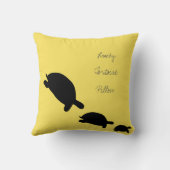 幸運なカメの装飾用クッション/クッション クッション (裏面)