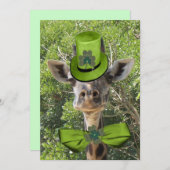 幸運なキリン 招待状 (正面/裏面)