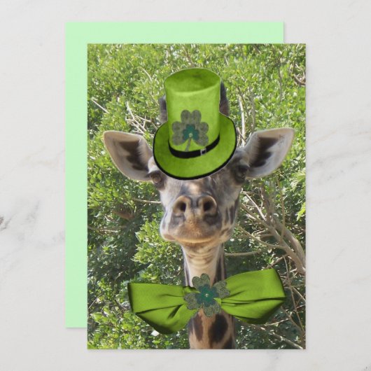 幸運なキリン 招待状 (正面/裏面)