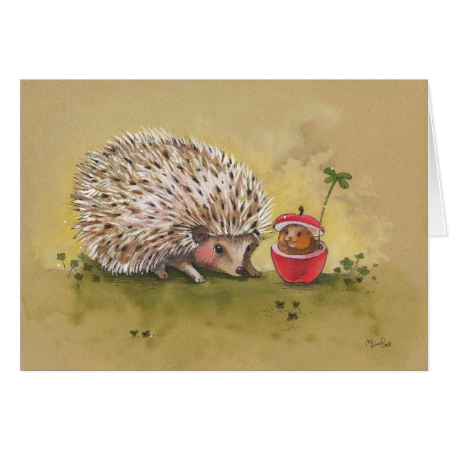 幸運なクローバーの午後 (正面横)