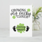 . .幸運なクローバーを育てるセントパト威厳があるリック 招待状 (スタンド正面)