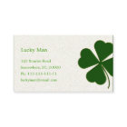 幸運なクローバー|の花柄