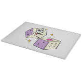幸運なサイコロ カッティングボード (角)