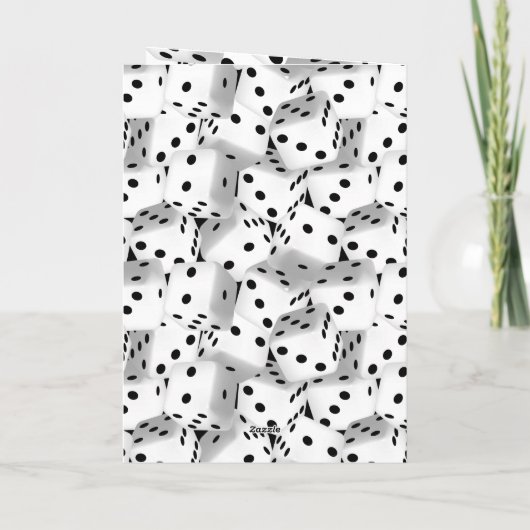 幸運なサイコロ カード (裏面)