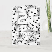 幸運なサイコロ カード (正面)