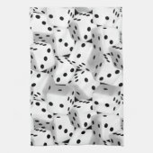 幸運なサイコロ キッチンタオル (縦)