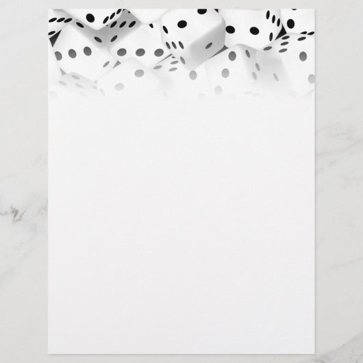 幸運なサイコロ チラシ (裏面)