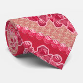 幸運なサイコロ-ピンク ネクタイ (ロール)