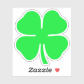 幸運なシャムロック シール (シート)