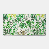 幸運なシャムロック デスクマット (正面)