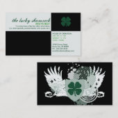 幸運なシャムロック: ハイファイ分割: 名刺 (正面/裏面)