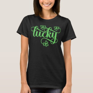 幸運なシャムロック Tシャツ