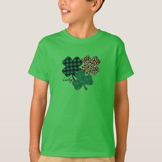幸運なシャムロック! Tシャツ (正面)