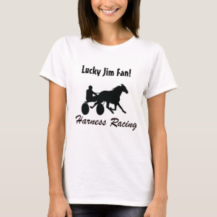 幸運なジム繋駕競走のファン! Tシャツ