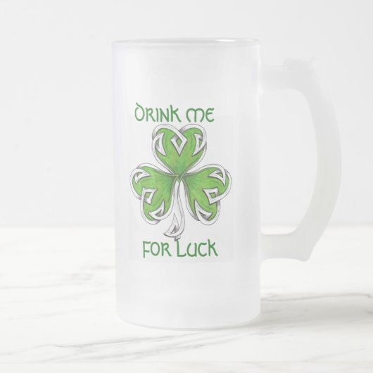 幸運なジョッキ フロストグラスビールジョッキ (右)