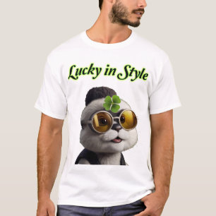 幸運なスタイル Tシャツ