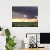 幸運なストライキ ポスター (ホームオフィス)