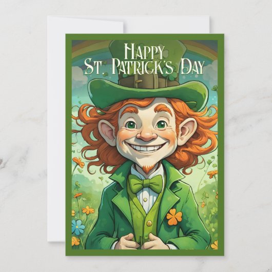 幸運なスマイルがセントパトリックの日に (正面)