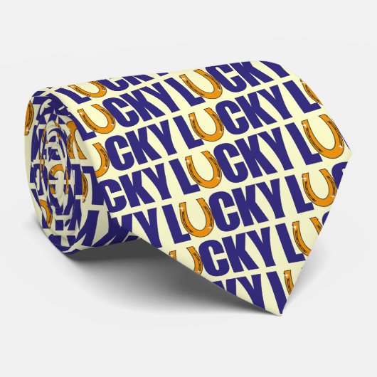 幸運なタイ ネクタイ (ロール)
