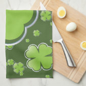 幸運なチャーム キッチンタオル (四つ折り)