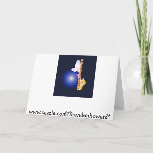 幸運なディップおもしろいダイビングメリークリスマス夫 シーズンカード (裏面)