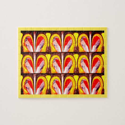 幸運なハート ジグソーパズル (横)