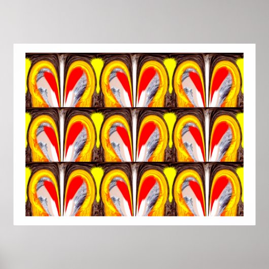 幸運なハート ポスター (正面)