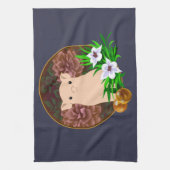 幸運なブタ キッチンタオル (縦)