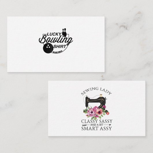 幸運なボーリングおもしろい贈与ボウリングをする人、 クリケットの投手 エンクロージャーカード (正面/裏面)