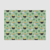 幸運なポットの金ゴールド 薄葉紙 (正面)