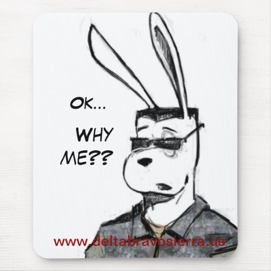 幸運なマウスパッド マウスパッド (正面)