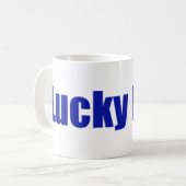 幸運なマグ コーヒーマグカップ (正面左)