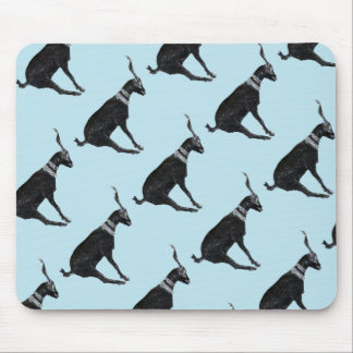 幸運なヤギ マウスパッド