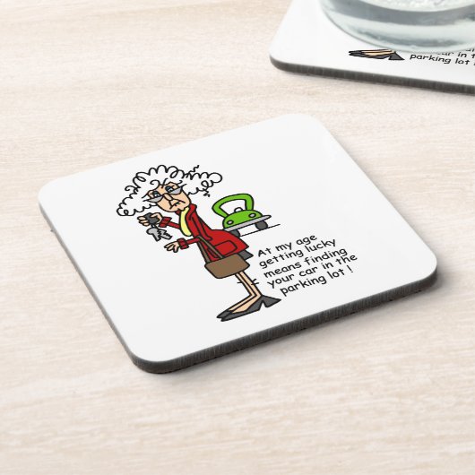 幸運なユーモアを解く コースター (左側)