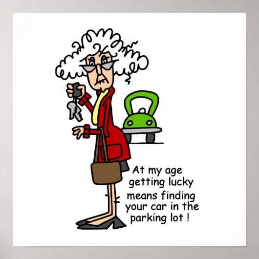 幸運なユーモアを解く ポスター (正面)