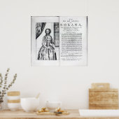 幸運なロクサナへの先駆け ポスター (キッチン)