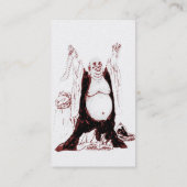 幸運な仏像名刺 名刺 (裏面)