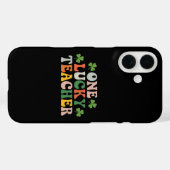 幸運な先生のレトロセントパトリックデー Case-Mate iPhoneケース (裏面 (横))