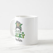 幸運な先生 - 聖パトリックの日 コーヒーマグカップ (正面左)